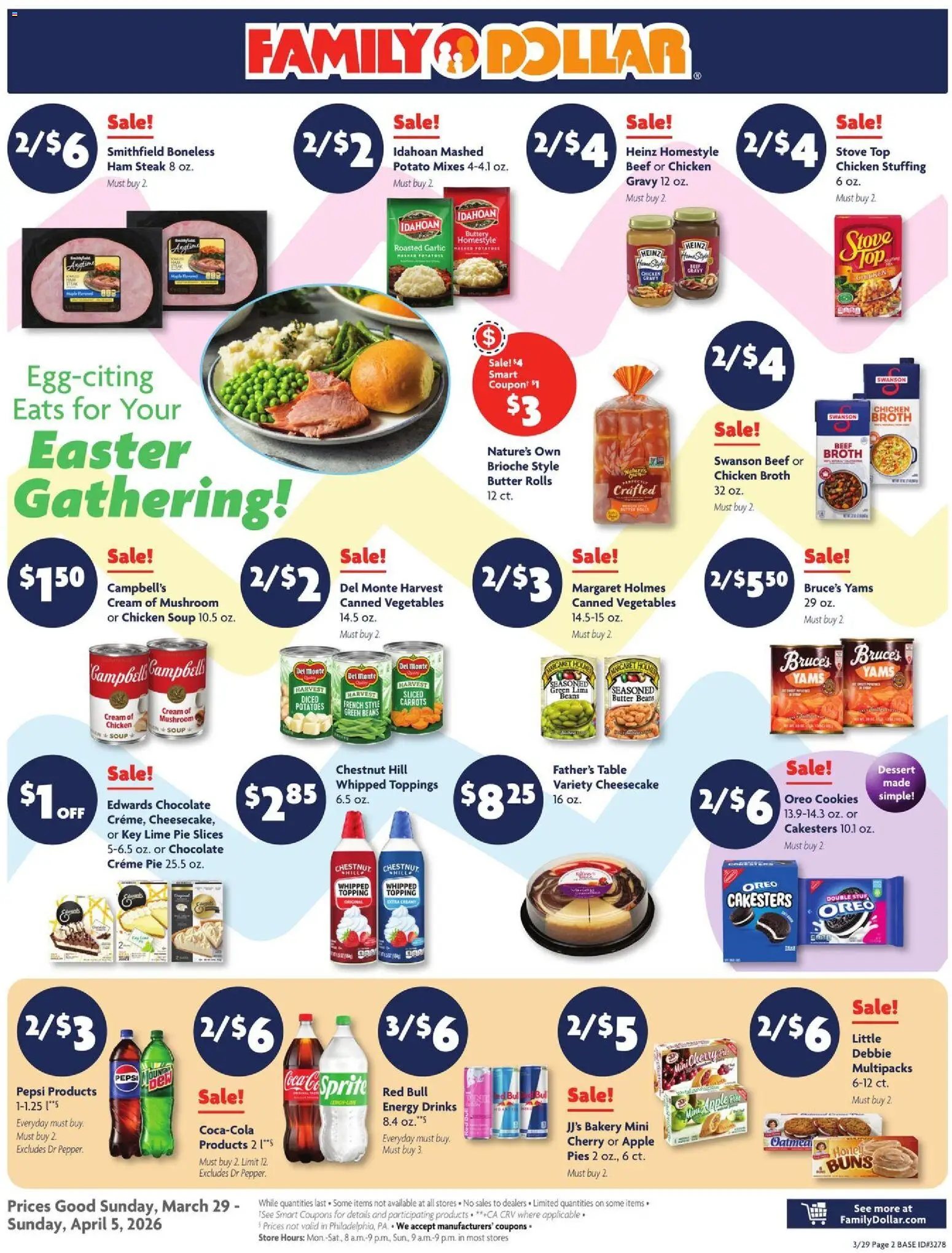 Family Dollar Weekly Ad (03/29 - 04/05 2026) - Flyer 1