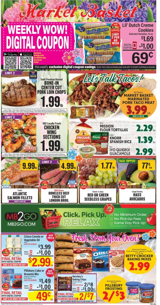 Market Basket Weekly Ad (03/25 – 03/31 2026) – Flyer