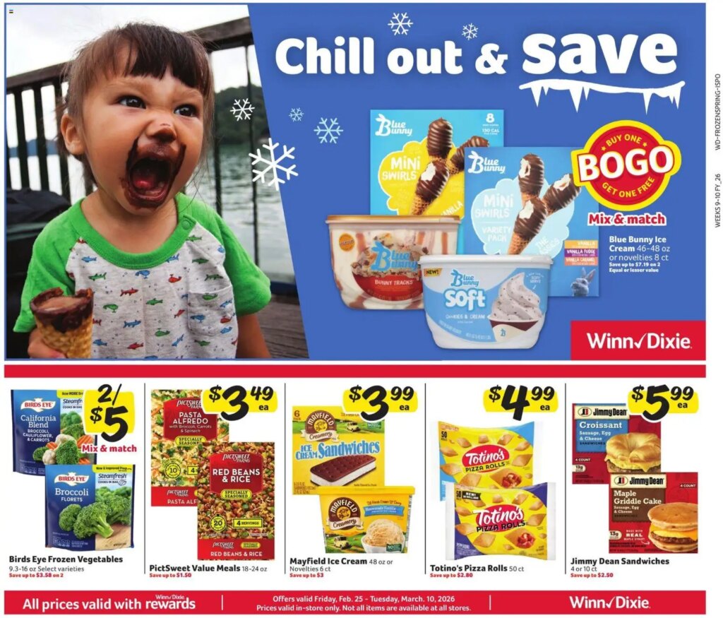Winn Dixie In-Store Flyer (02/25 – 03/10 2026) – Flyer
