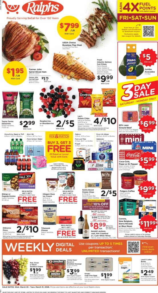 Ralphs Weekly Ad (03/25 – 03/31 2026) – Flyer