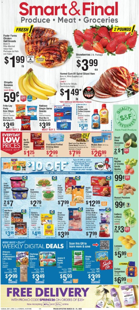 Smart & Final Weekly Ad (03/25 – 03/31 2026) – Flyer