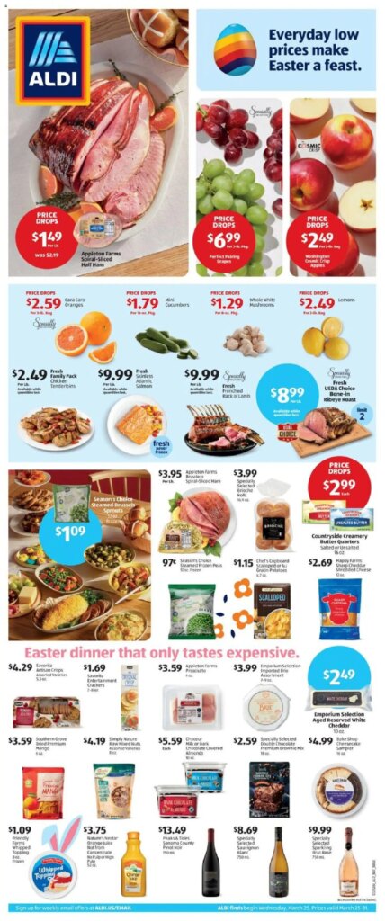 Aldi Weekly Ad (03/25 – 03/31 2026) – Flyer
