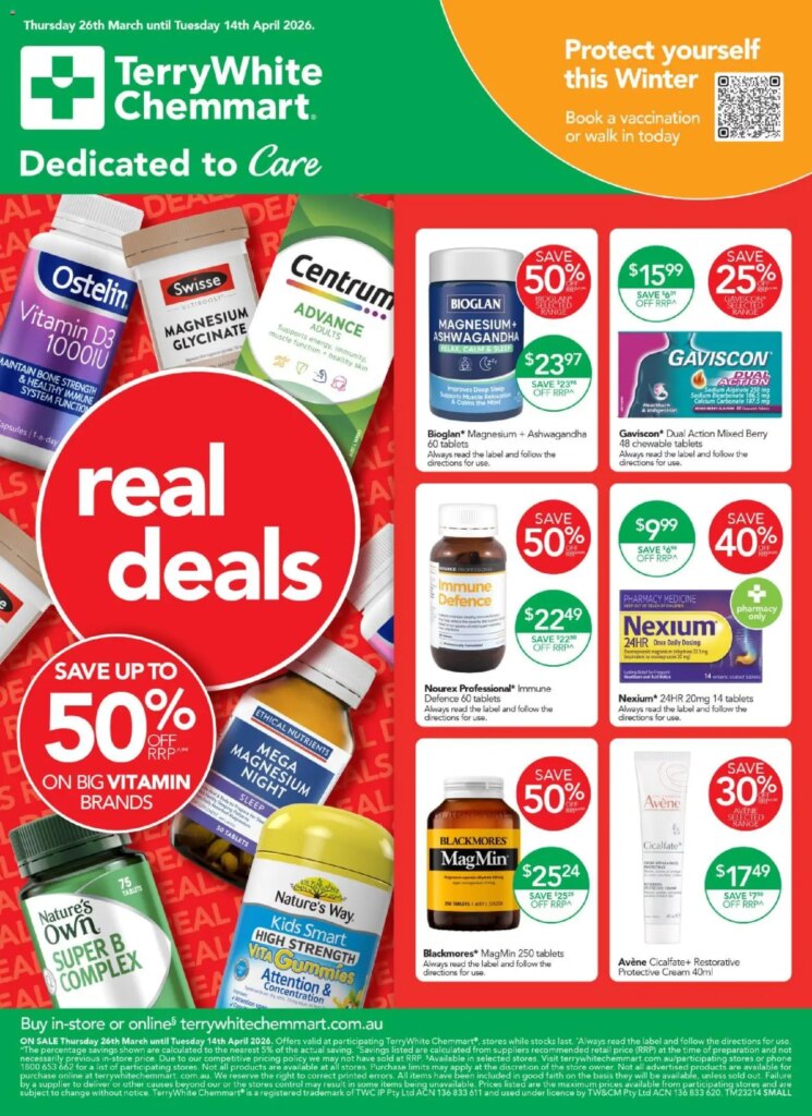 Terry White catalogue Alstonville – 26/03/2026 > weekly / monthly specials