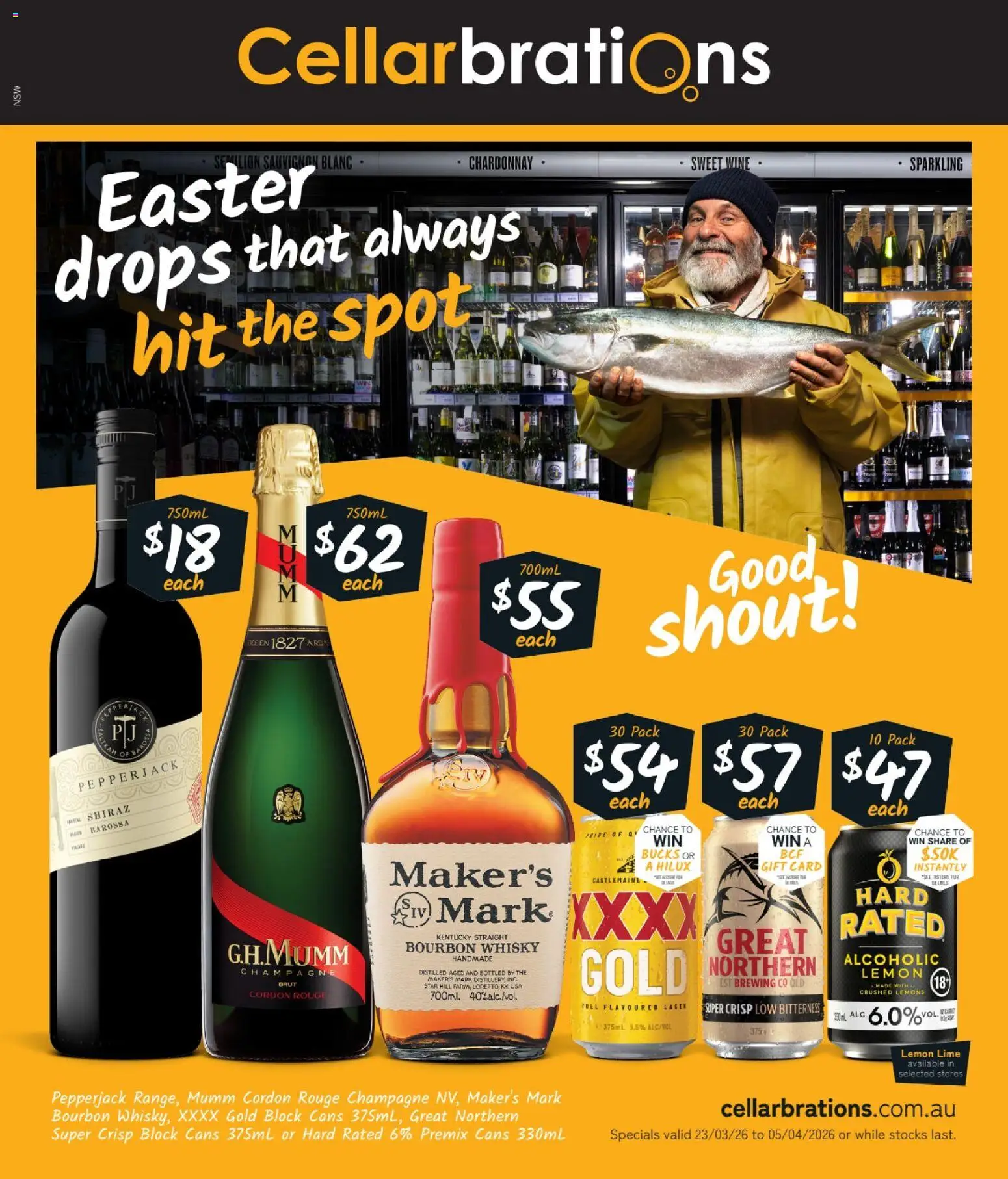 Cellarbrations catalogue - 23/03/2026 > weekly / monthly specials 1