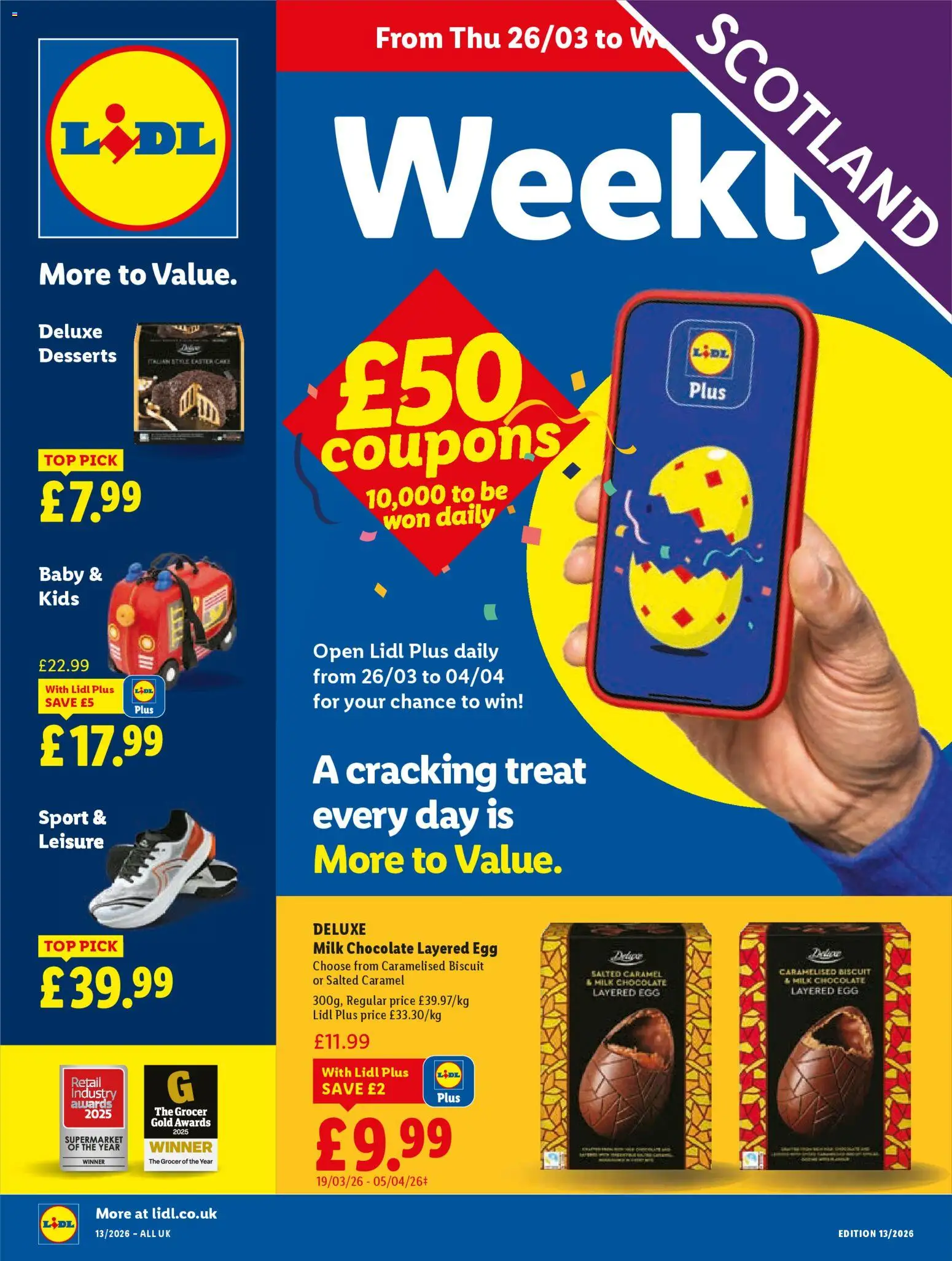 Lidl - Lidl Weekly Scotland (26/03/2026 - 01/04/2026) - Offers Online 1