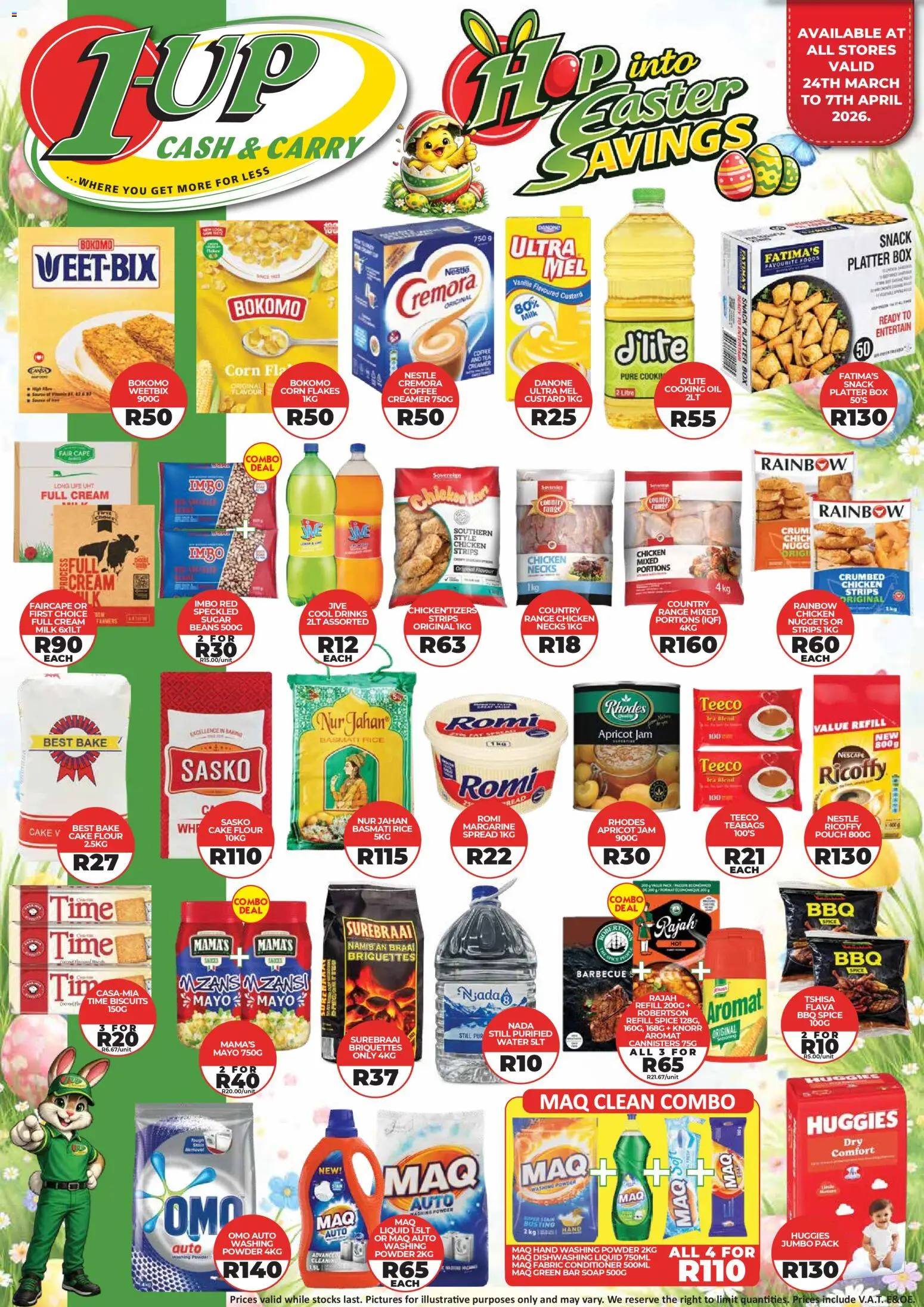 1UP Cash & Carry Specials (24/03/2026 - 07/04/2026) Online 1