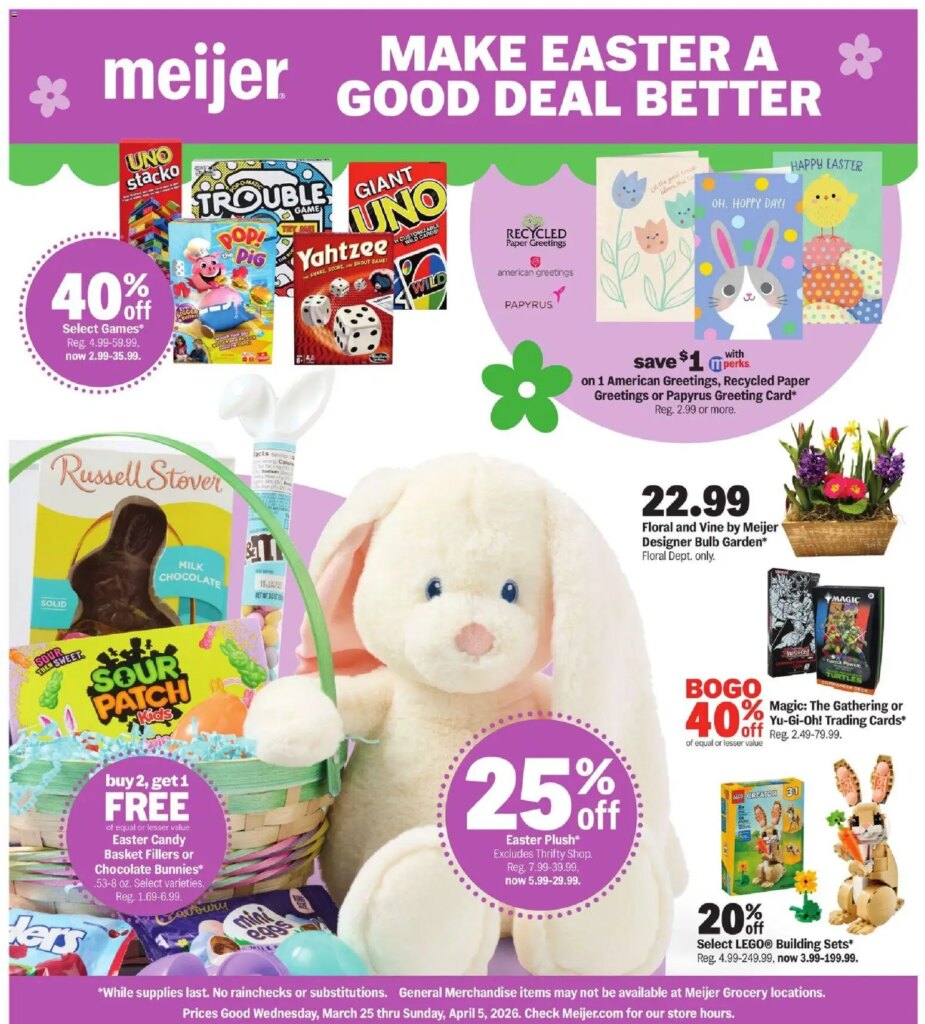 Meijer Deals (03/25 – 04/05 2026) – Flyer
