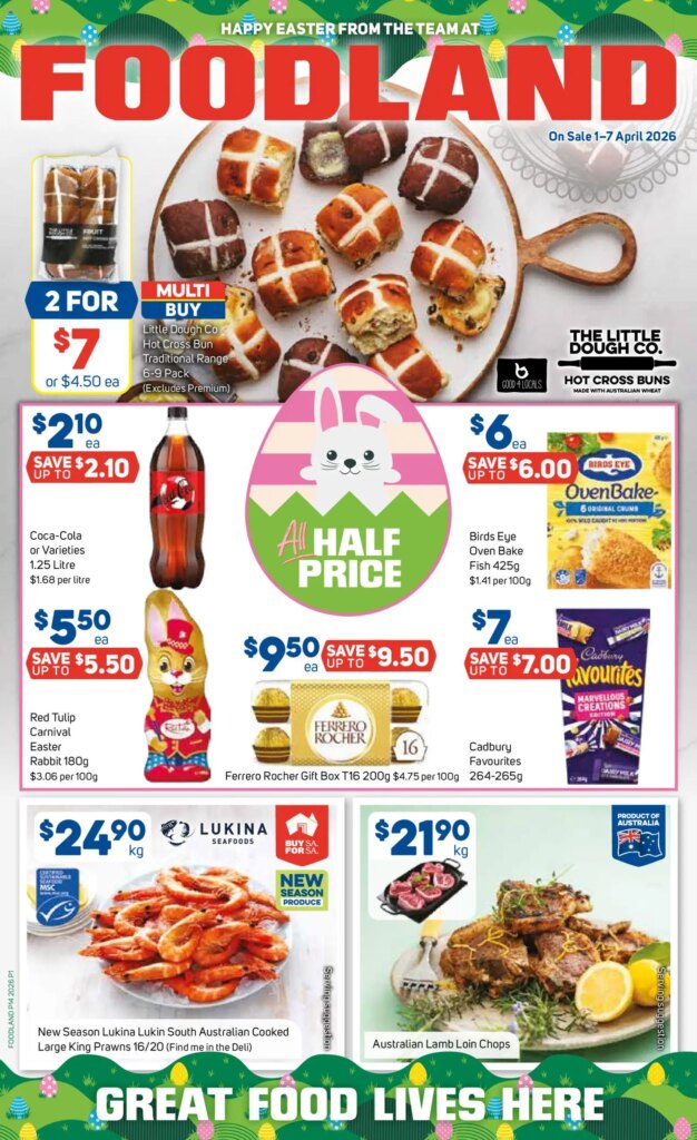 ﻿Foodland catalogue valid from 01/04/2026 > Online Australia