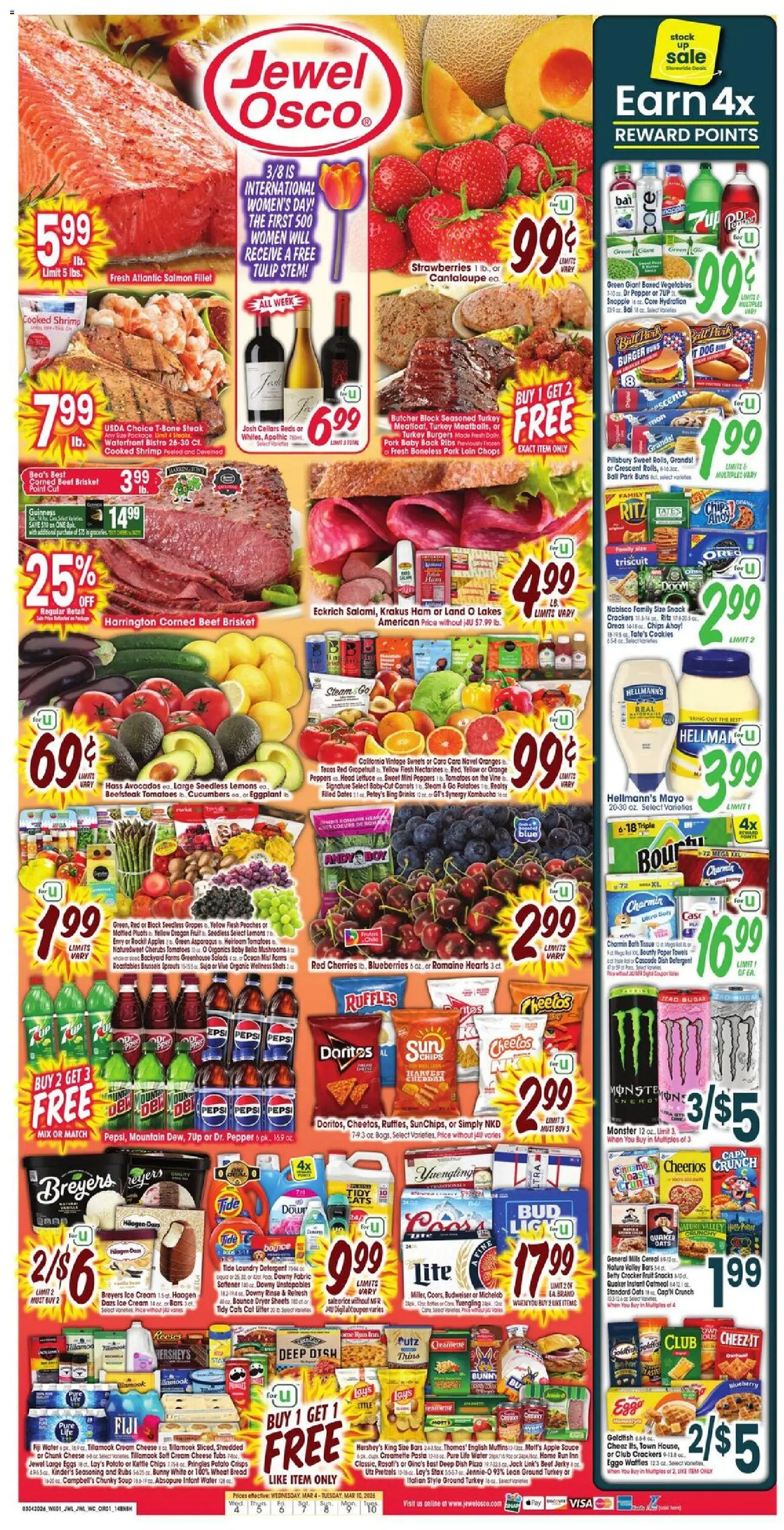 Jewel Osco Weekly Ad (03/04 - 03/10 2026) - Flyer 1