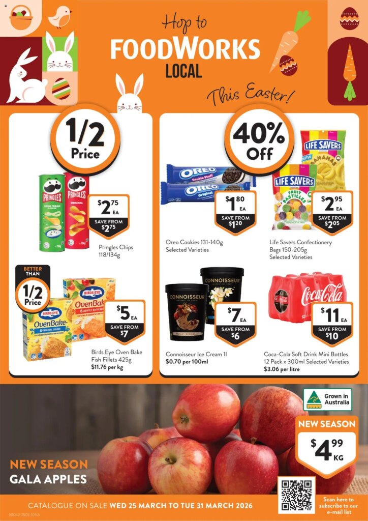 Foodworks catalogue NSW – 25/03/2026 > weekly / monthly specials