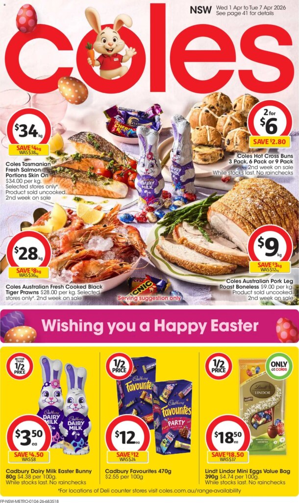 ﻿Coles catalogue valid from 01/04/2026 > Online Australia