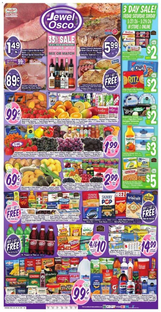 Jewel Osco Weekly Ad – IA (03/25 – 03/31 2026) – Flyer