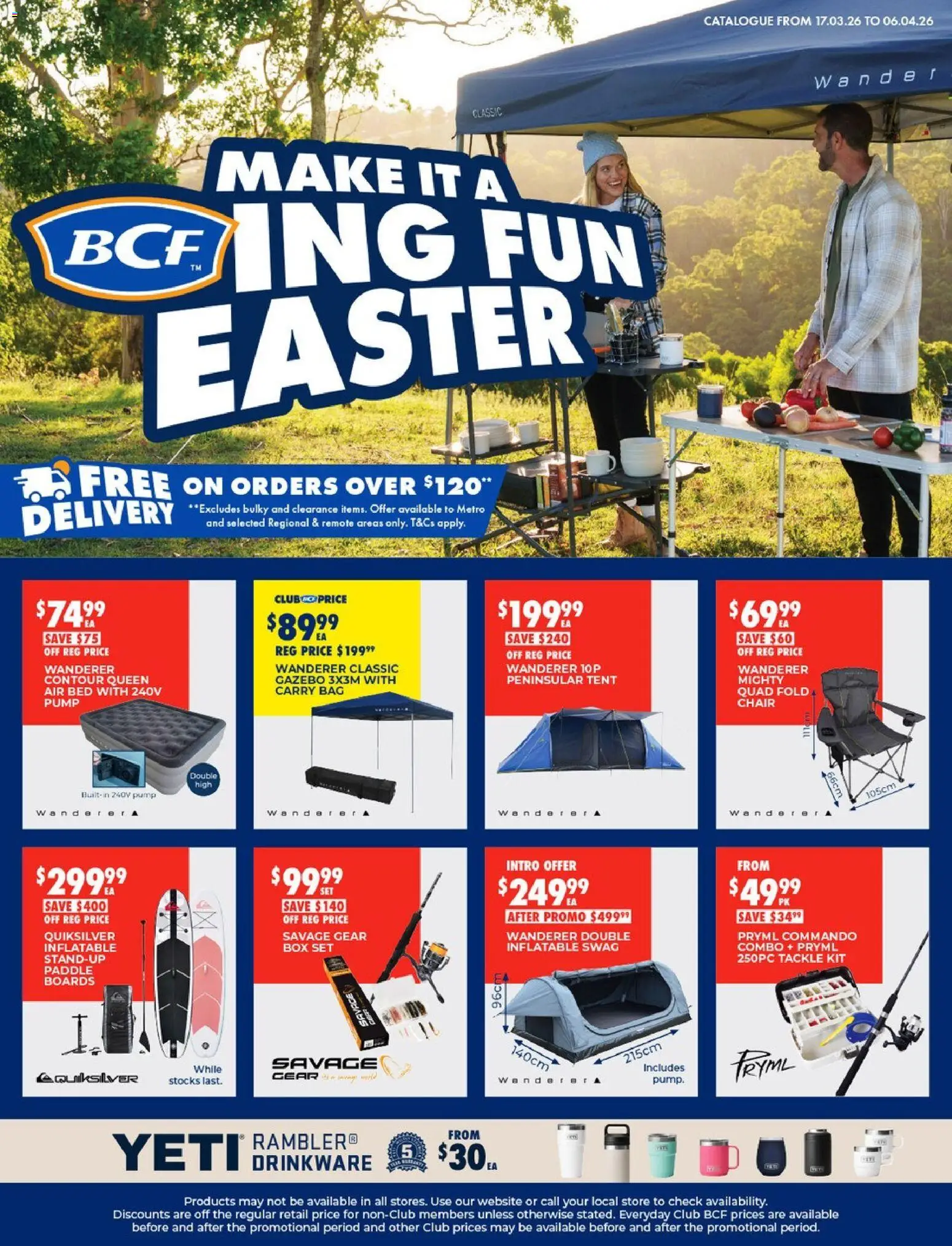 BCF - Make It A BCFing Fun Easter - SA - 17/03/2026 > weekly / monthly specials 1