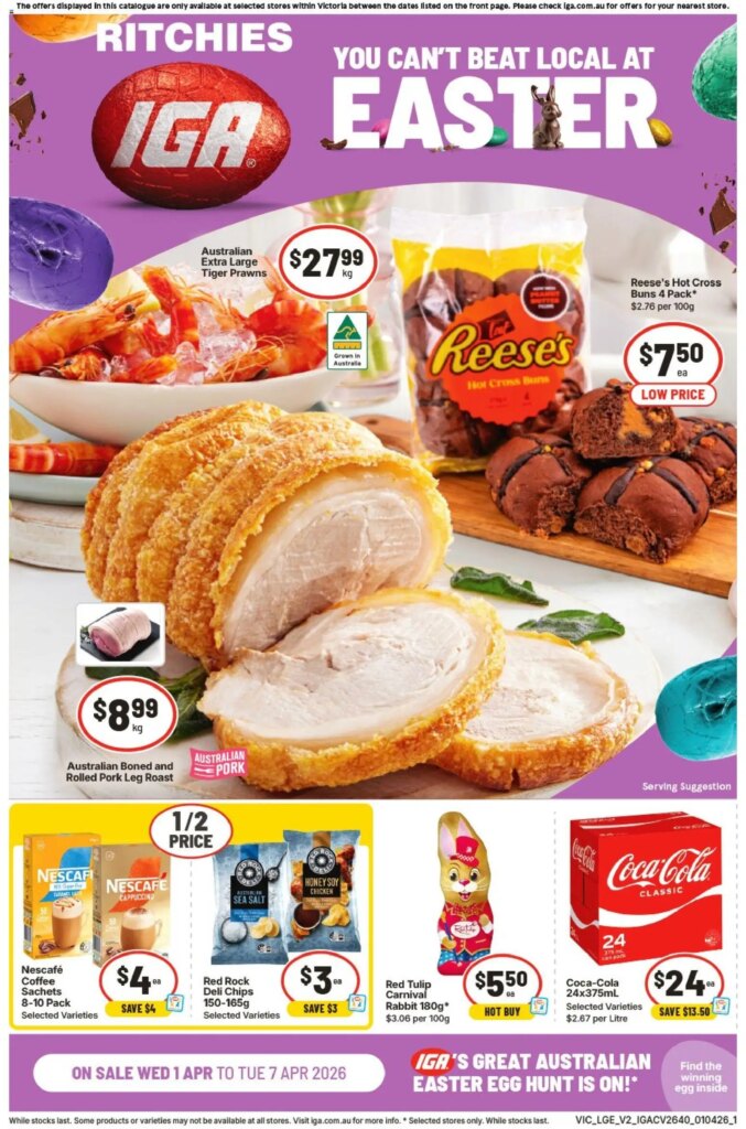 Ritchies catalogue  – 01/04/2026 > weekly / monthly specials