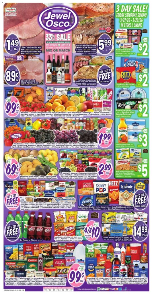 Jewel Osco Weekly Ad – IL (03/25 – 03/31 2026) – Flyer