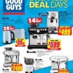 The Good Guys Breville Deal Days – 29/03/2026 > weekly / monthly specials