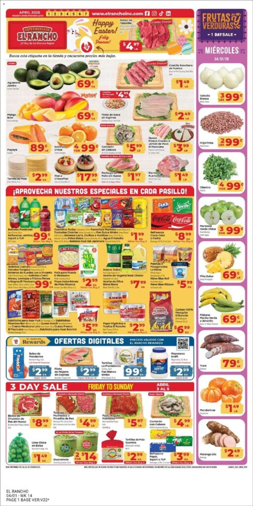 El Rancho Weekly Ad (04/01 – 04/07 2026) – Flyer