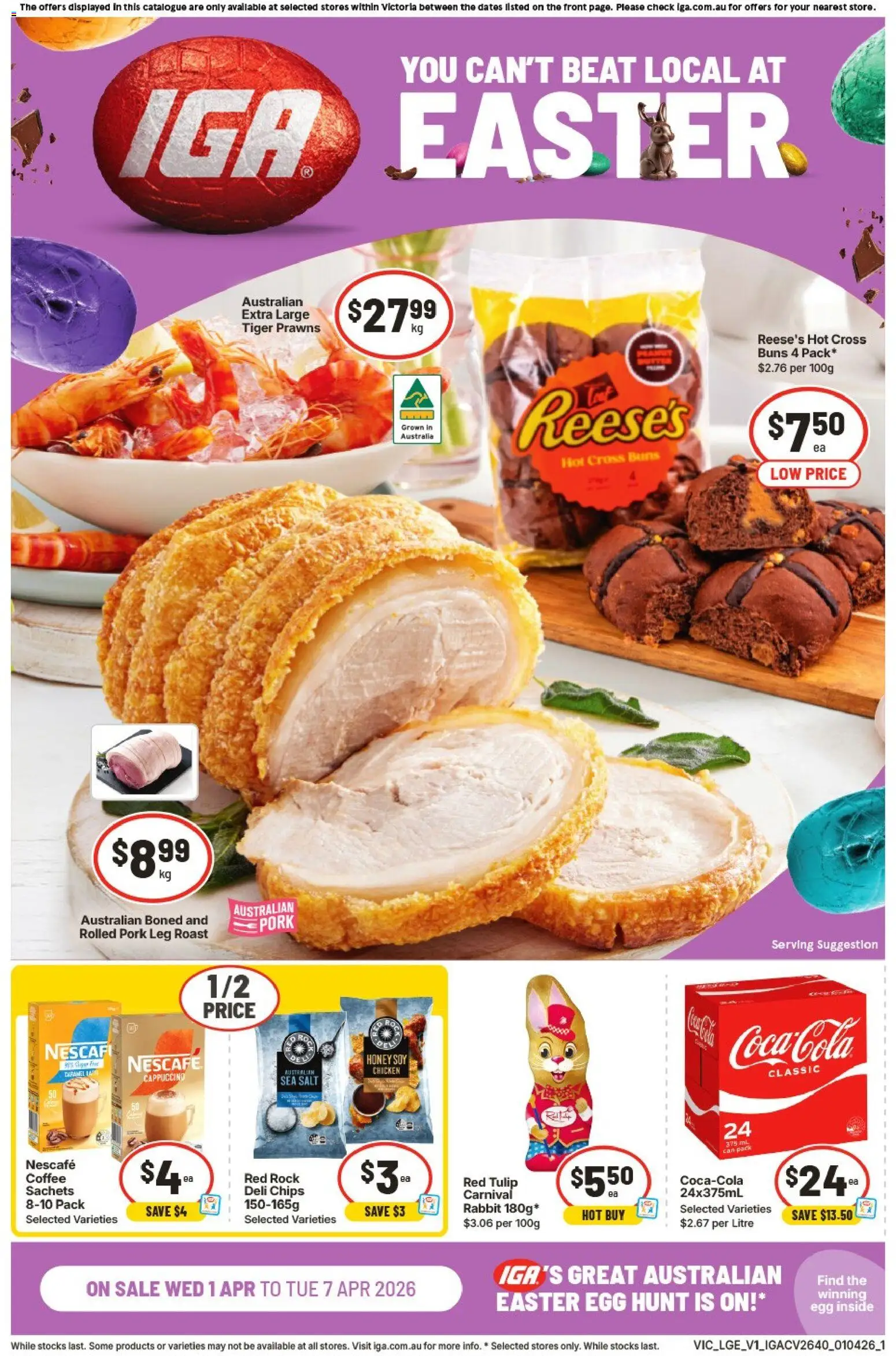 IGA catalogue valid from 01/04/2026 > Online Australia 1