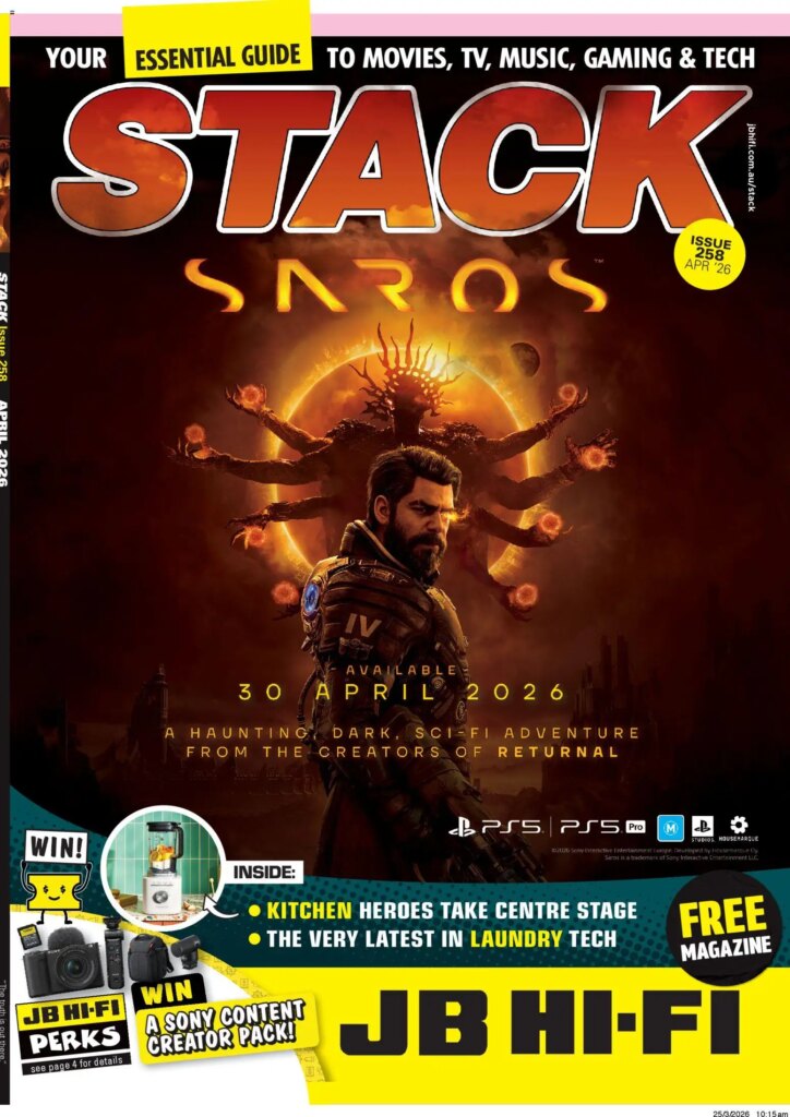 JB Hi-Fi STACK – 01/04/2026 > weekly / monthly specials