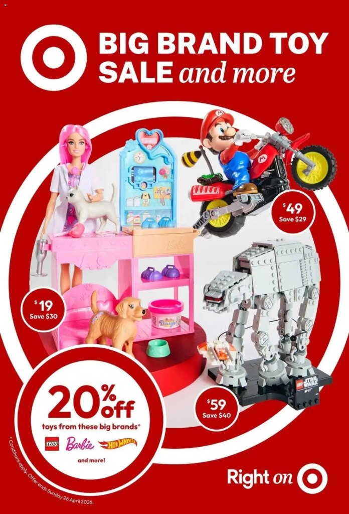 ﻿Target catalogue valid from 01/04/2026 > Online Australia