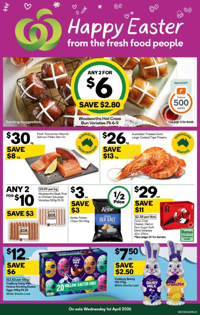 ﻿Woolworths catalogue valid from 01/04/2026 > Online Australia