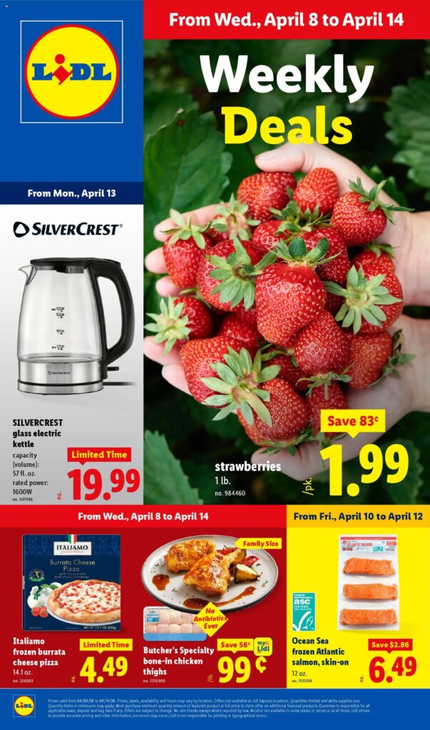 Lidl Weekly Ad (04/08 – 04/14 2026) – Flyer