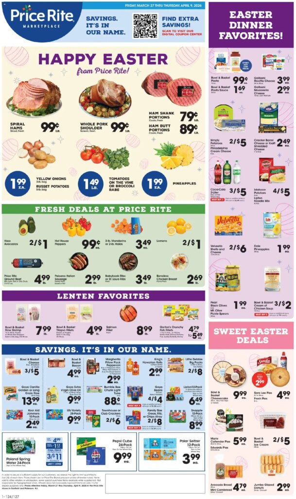 Price Rite Weekly Ad (03/26 – 04/09 2026) – Flyer