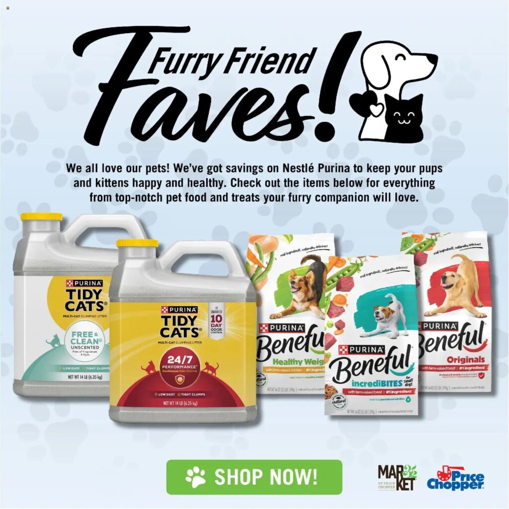 Price Chopper Pet Palooza (04/01 – 06/27 2026) – Flyer