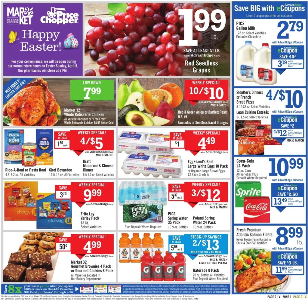 Price Chopper – Weekly Ad (04/05 – 04/11 2026) – Flyer