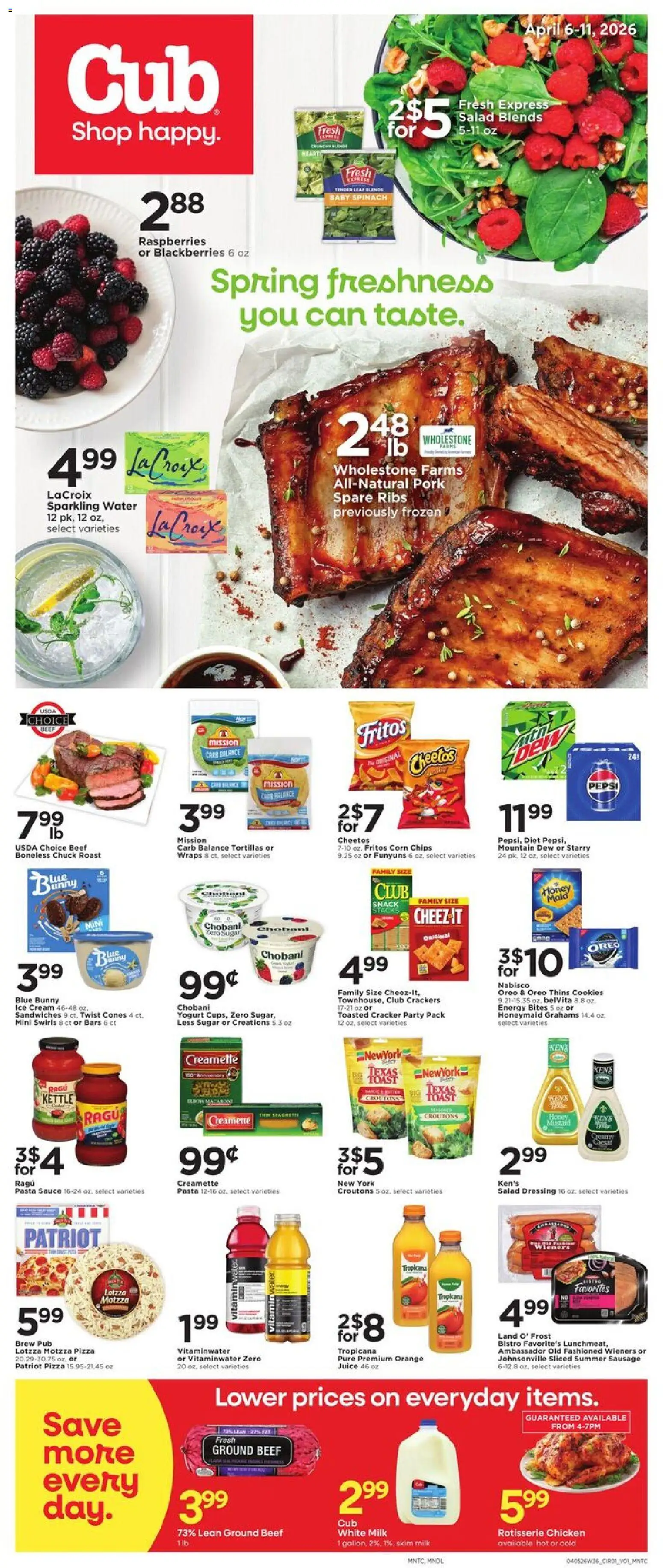 Cub Foods Weekly Ad (04/06 - 04/11 2026) - Flyer 1