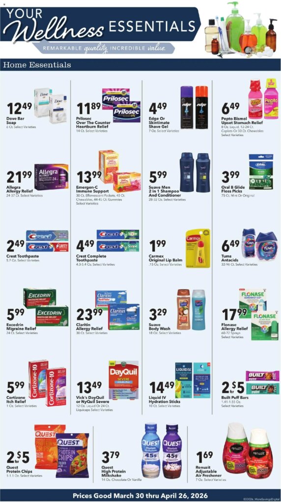 Coborn's Wellness Essentials (03/30 - 04/26 2026) - Flyer 3 Coborn’s Wellness Essentials (03/30 – 04/26 2026) – Flyer
