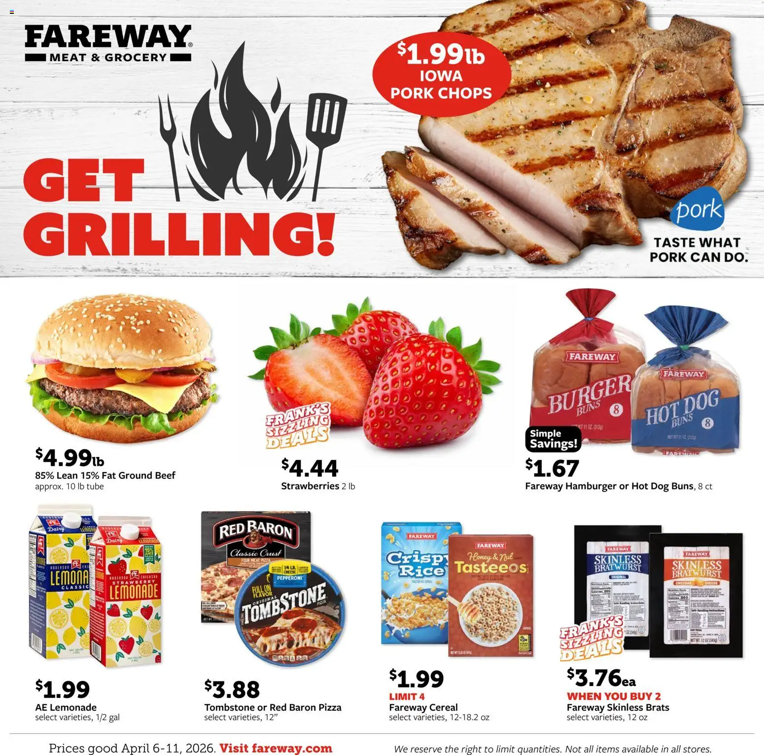 Fareway Weekly Ad (04/06 - 04/11 2026) - Flyer 1
