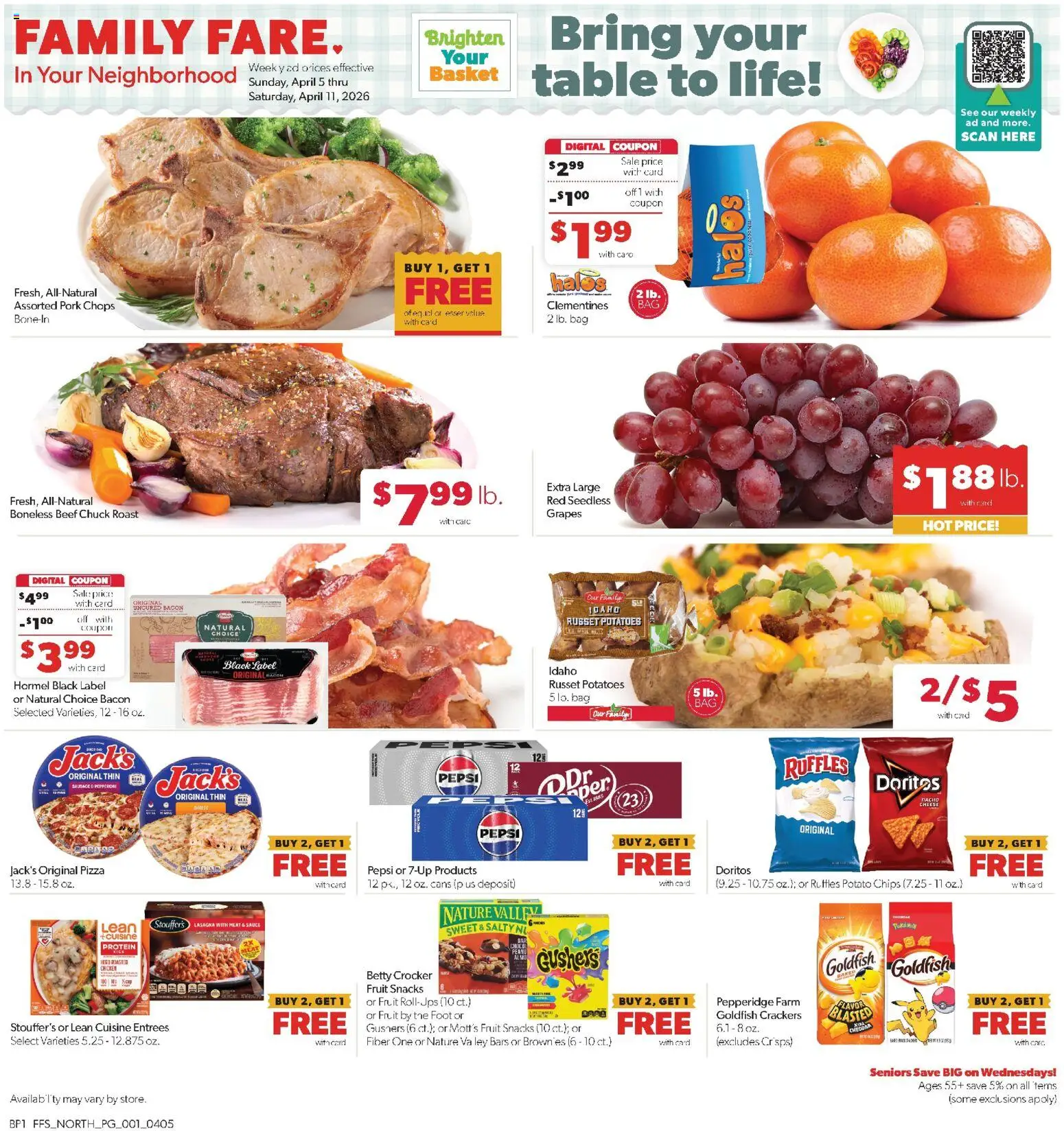 Family Fare Weekly Ad - MI (04/05 - 04/11 2026) - Flyer 1