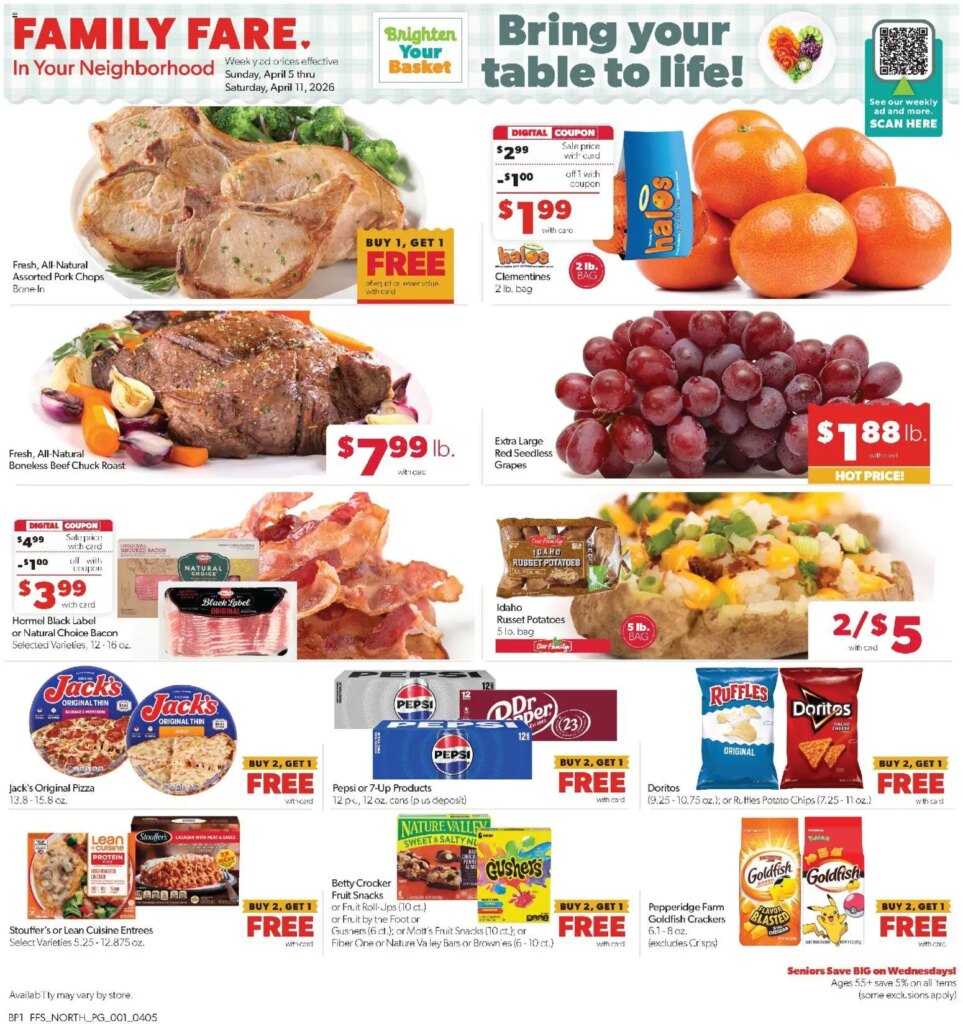 Family Fare Weekly Ad – MI (04/05 – 04/11 2026) – Flyer