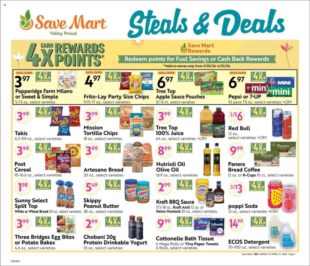 Save Mart Big Book of Savings (03/25 - 04/21 2026) - Flyer 1 Save Mart Big Book of Savings (03/25 – 04/21 2026) – Flyer