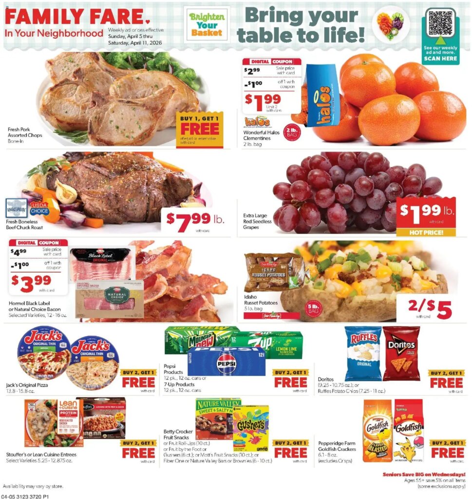 Family Fare Weekly Ad – ND (04/05 – 04/11 2026) – Flyer