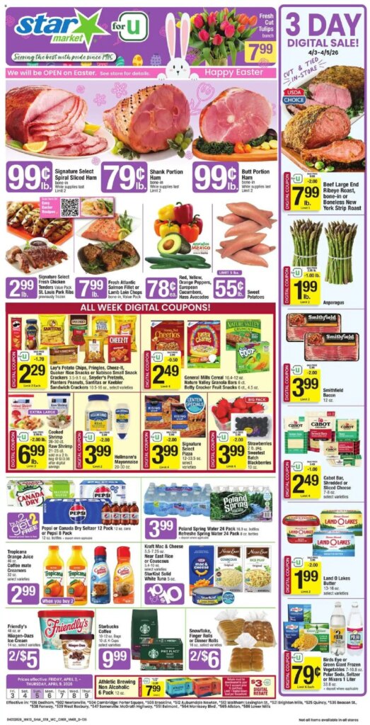 Star Market Weekly Ad (04/03 – 04/09 2026) – Flyer