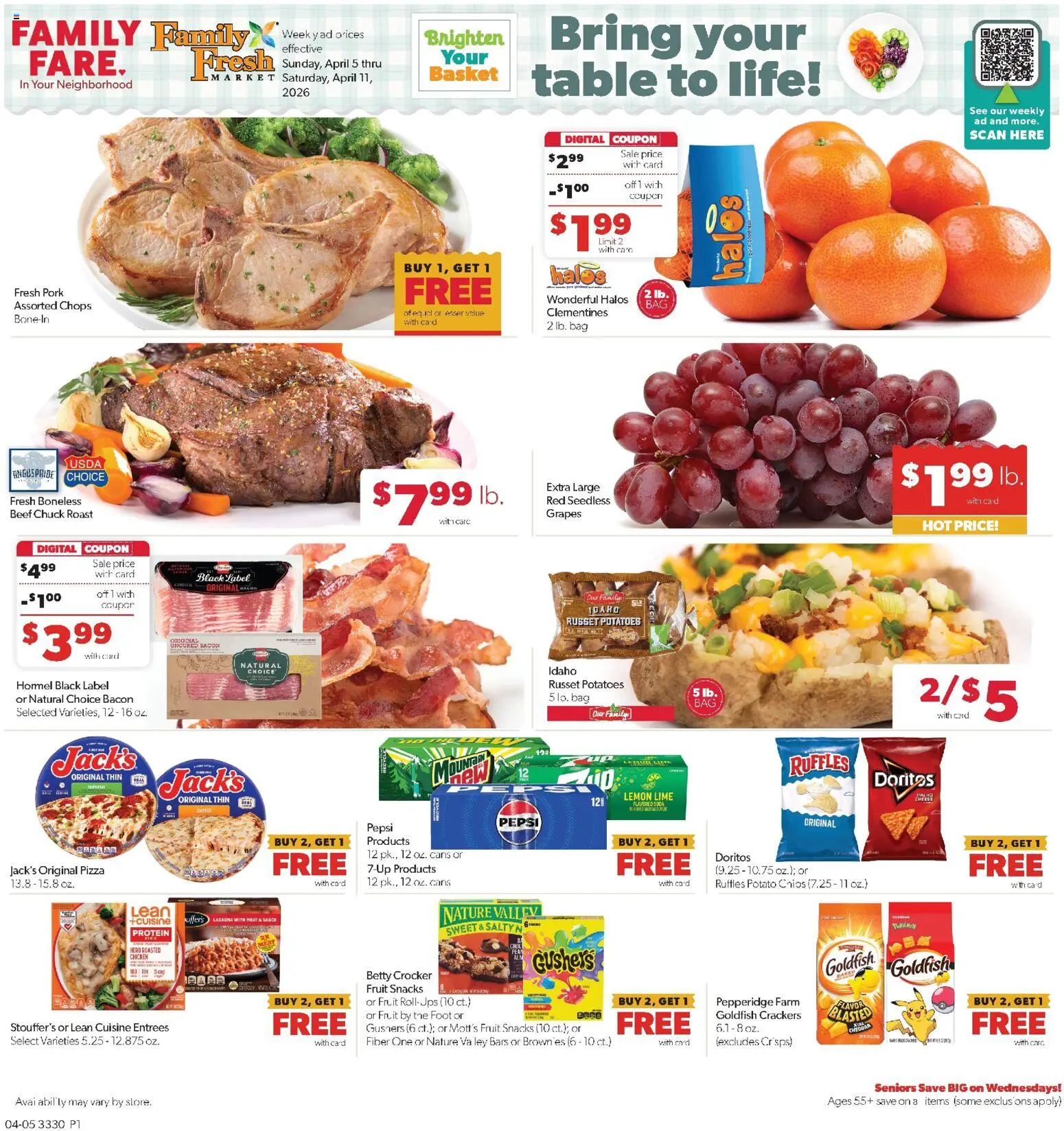 Family Fare Weekly Ad - MN (04/05 - 04/11 2026) - Flyer 1