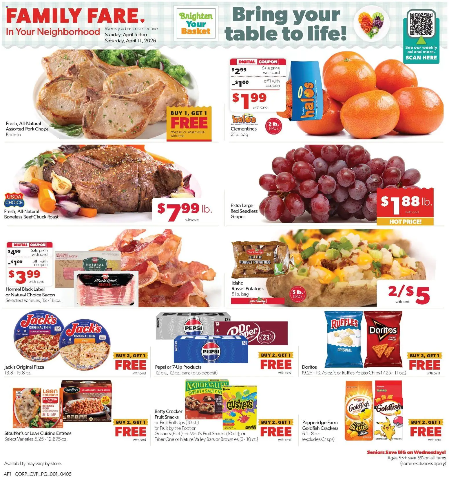 Family Fare Weekly Ad (04/05 - 04/11 2026) - Flyer 1