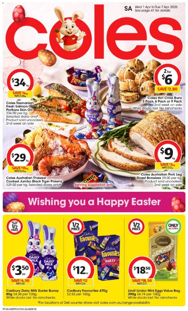 ﻿Coles catalogue valid from 01/04/2026 > Online Australia