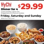 HyVee HyChi Dinner for Four – Weekend Special (03/13 – 06/28 2026) – Flyer