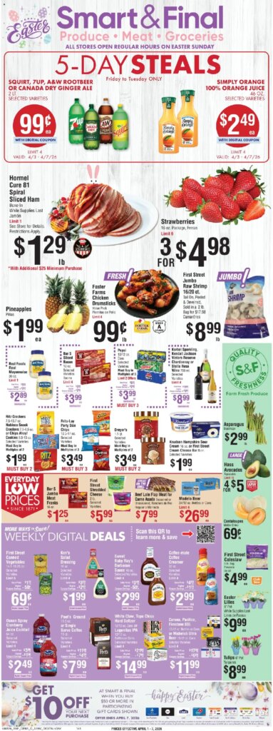 Smart & Final Weekly Ad (04/03 – 04/07 2026) – Flyer