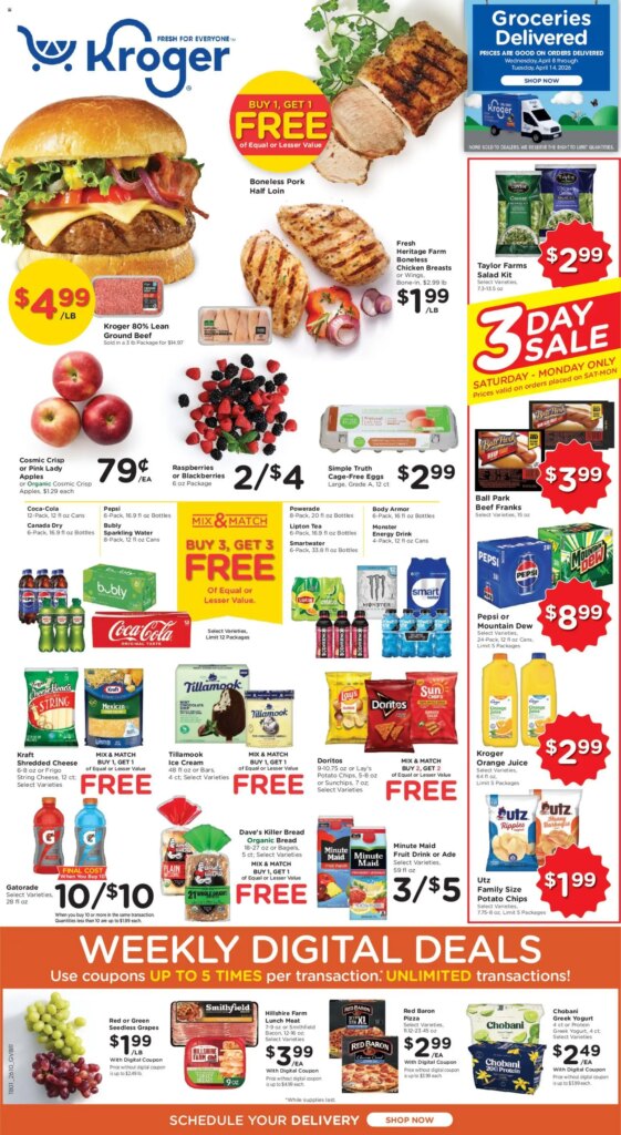 Kroger Ad (04/08 – 04/14 2026) – Flyer
