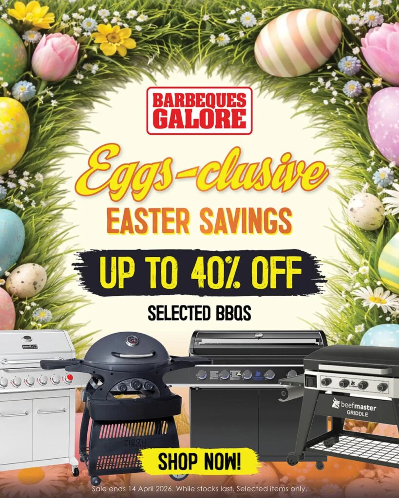 Barbeques Galore Egg-clusive Easter Savigs – 06/04/2026 > weekly / monthly specials