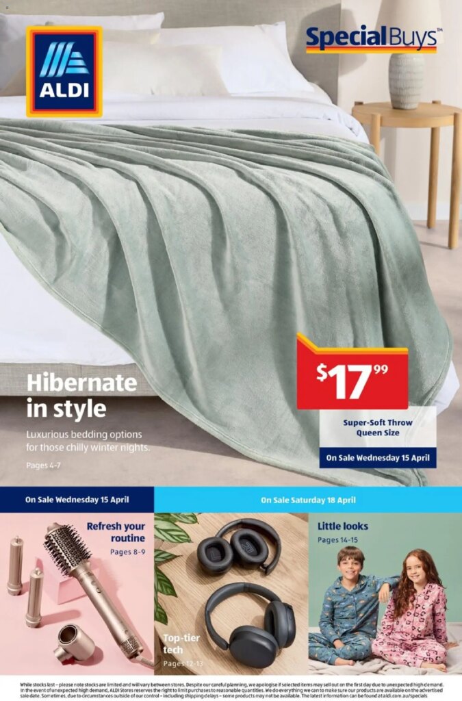 ﻿Aldi catalogue valid from 15/04/2026 > Online Australia