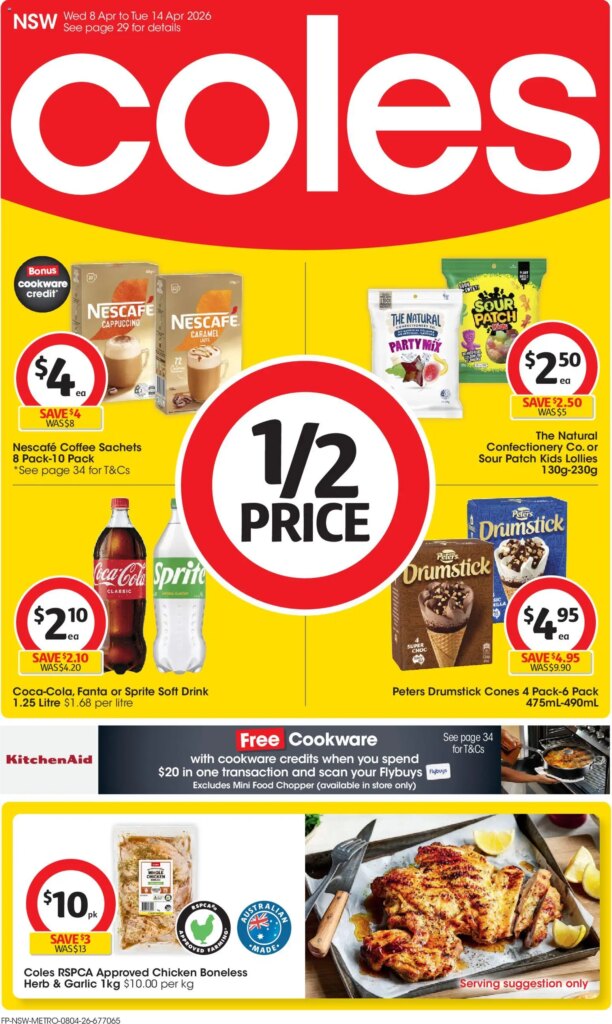 ﻿Coles catalogue valid from 08/04/2026 > Online Australia