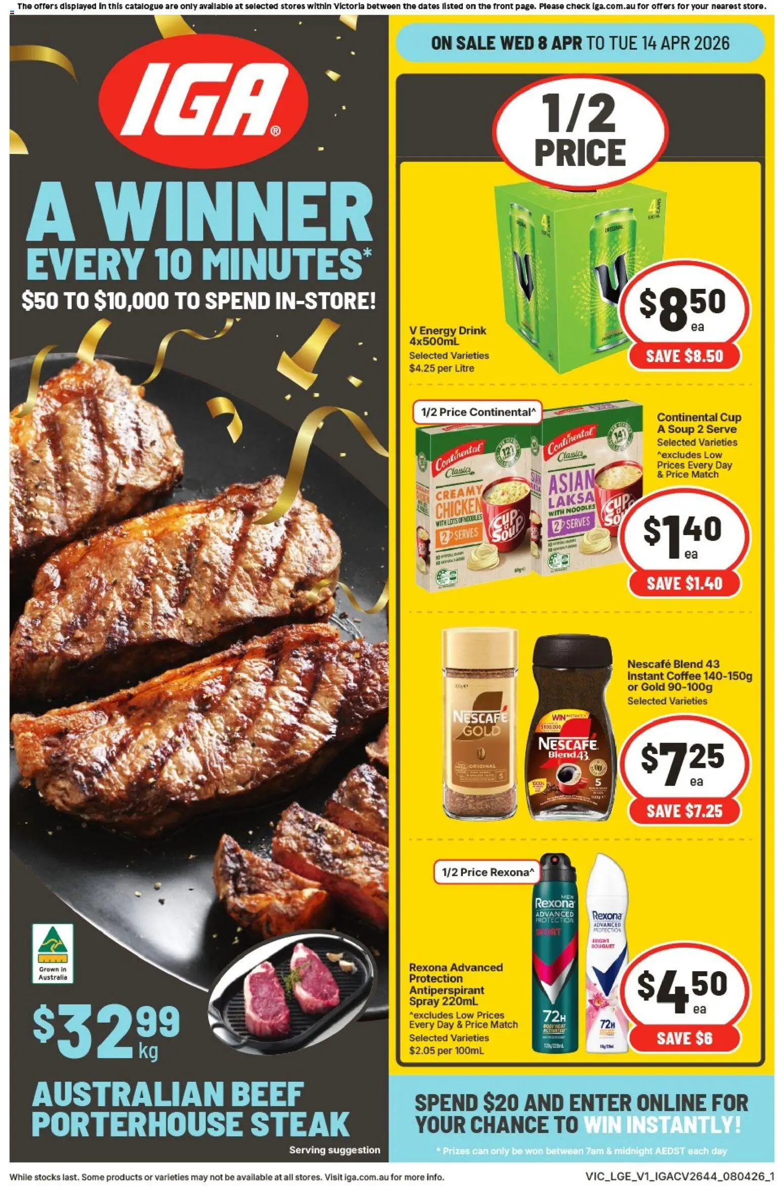 IGA catalogue valid from 08/04/2026 > Online Australia 1