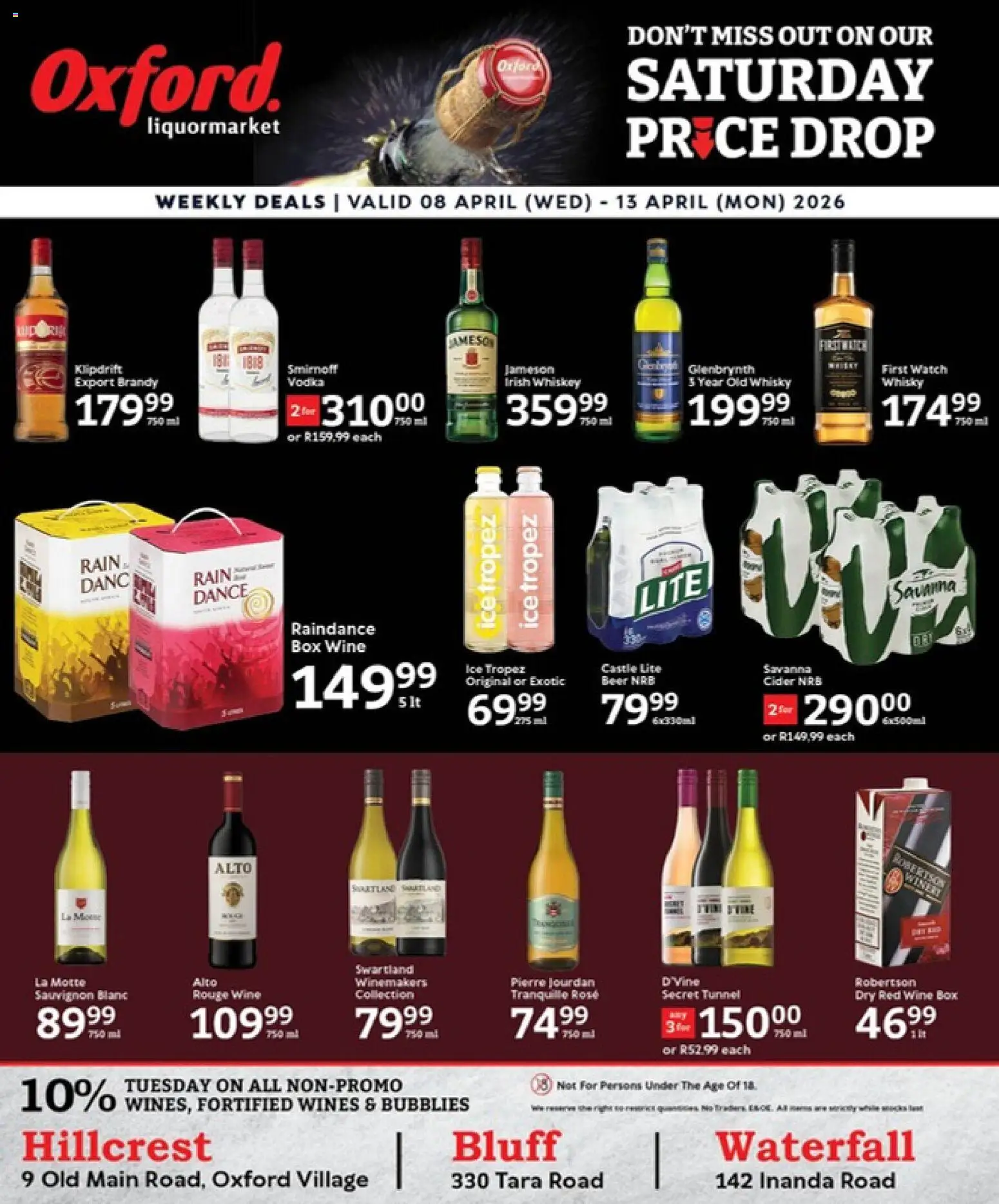 Oxford Freshmarket Liquormarket Deals Price Drop (08/04/2026 - 13/04/2026) Online 1