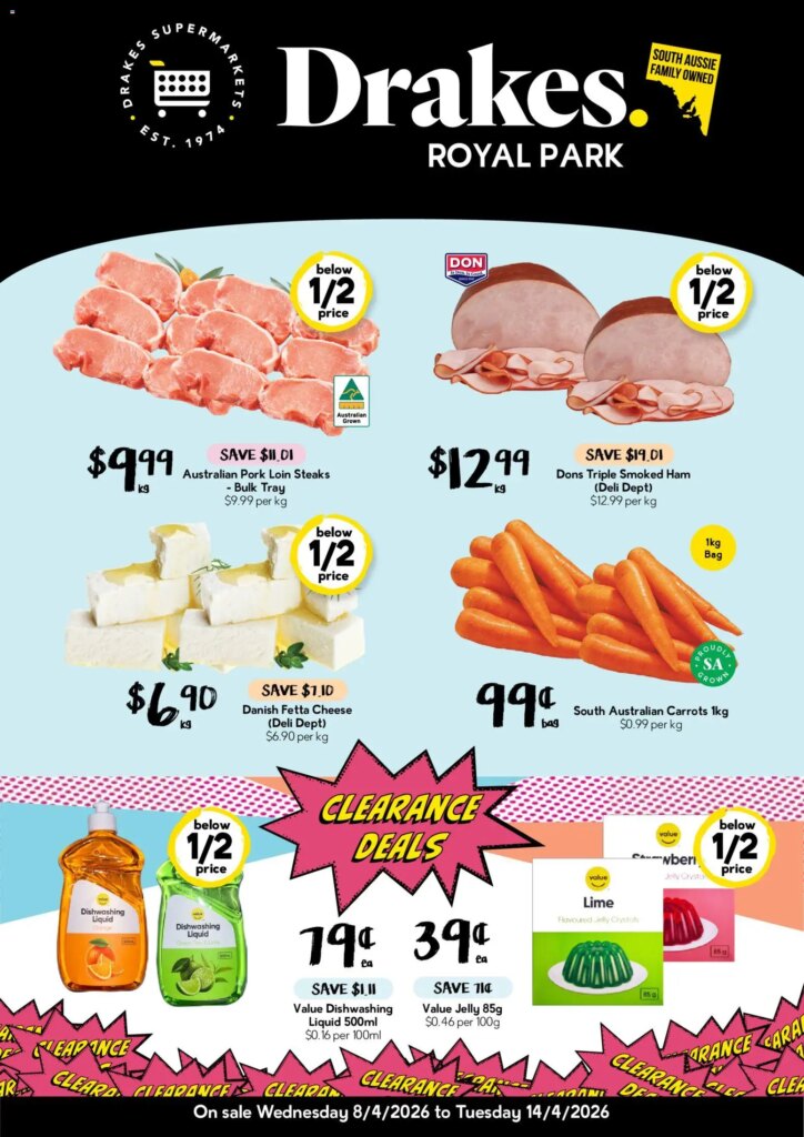 Drakes weekly specials catalogue from 08/04/2026