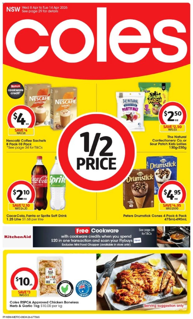 ﻿Coles catalogue valid from 08/04/2026 > Online Australia